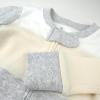 imageHonestBaby NonSlip Footed Pajamas OnePiece Sleeper ZipFront Pjs 100 Organic Cotton for Baby BoysJumbo Stripe Natural