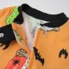 imageHonestBaby NonSlip Footed Pajamas OnePiece Sleeper ZipFront Pjs 100 Organic Cotton for Baby BoysOoey Gooey Pizza