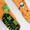 imageHonestBaby NonSlip Footed Pajamas OnePiece Sleeper ZipFront Pjs 100 Organic Cotton for Baby BoysOoey Gooey Pizza