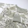 imageHonestBaby NonSlip Footed Pajamas OnePiece Sleeper ZipFront Pjs 100 Organic Cotton for Baby BoysPaw Leaves