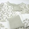 imageHonestBaby NonSlip Footed Pajamas OnePiece Sleeper ZipFront Pjs 100 Organic Cotton for Baby BoysPineapple Leaf Ivory