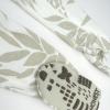 imageHonestBaby NonSlip Footed Pajamas OnePiece Sleeper ZipFront Pjs 100 Organic Cotton for Baby BoysPineapple Leaf Ivory
