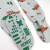 imageHonestBaby NonSlip Footed Pajamas OnePiece Sleeper ZipFront Pjs 100 Organic Cotton for Baby BoysRacing Rabbits