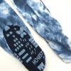 imageHonestBaby NonSlip Footed Pajamas OnePiece Sleeper ZipFront Pjs 100 Organic Cotton for Baby BoysTie Dye Blues