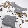 imageHonestBaby NonSlip Footed Pajamas OnePiece Sleeper ZipFront Pjs 100 Organic Cotton for Baby BoysTiger Cub