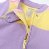 imageHonestBaby Unisex Baby Celebration NonSlip Footed Pajamas OnePiece Sleeper ZipFront Pjs 100 Organic CottonEaster Stripe Pink