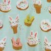 imageHonestBaby Unisex Baby Celebration Sleep ampamp Play Footed OnePiece Pajama Sleeper 100 Organic CottonBakery Bunnies