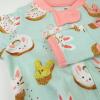 imageHonestBaby Unisex Baby Celebration Sleep ampamp Play Footed OnePiece Pajama Sleeper 100 Organic CottonBakery Bunnies