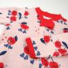 imageHonestBaby Unisex Baby Celebration Sleep ampamp Play Footed OnePiece Pajama Sleeper 100 Organic CottonCherry Crush