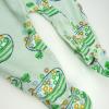 imageHonestBaby Unisex Baby Celebration Sleep ampamp Play Footed OnePiece Pajama Sleeper 100 Organic CottonClover Crunch