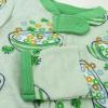 imageHonestBaby Unisex Baby Celebration Sleep ampamp Play Footed OnePiece Pajama Sleeper 100 Organic CottonClover Crunch