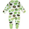 imageHonestBaby Unisex Baby Celebration Sleep ampamp Play Footed OnePiece Pajama Sleeper 100 Organic CottonShamrock Sprinkles