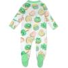 imageHonestBaby Unisex Baby Celebration Sleep ampamp Play Footed OnePiece Pajama Sleeper 100 Organic CottonShamrock Sweetness