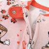 imageHonestBaby Unisex Baby Celebration Sleep ampamp Play Footed OnePiece Pajama Sleeper 100 Organic CottonWheelie Sweeties