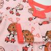 imageHonestBaby Unisex Baby Celebration Sleep ampamp Play Footed OnePiece Pajama Sleeper 100 Organic CottonWheelie Sweeties