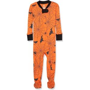 imageHonestBaby NonSlip Footed Pajamas OnePiece Sleeper ZipFront Pjs 100 Organic Cotton for Baby BoysBatty