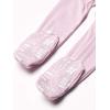 imageHonestBaby Baby Girls Classics NonSlip Footed Pajamas OnePiece Sleeper ZipFront Pjs 100 Organic CottonLilac