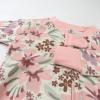 imageHonestBaby Baby Girls Classics NonSlip Footed Pajamas OnePiece Sleeper ZipFront Pjs 100 Organic CottonPainted Floral Pink