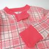 imageHonestBaby Baby Girls Classics NonSlip Footed Pajamas OnePiece Sleeper ZipFront Pjs 100 Organic CottonRomantic Plaid