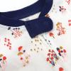 imageHonestBaby Baby Girls Classics NonSlip Footed Pajamas OnePiece Sleeper ZipFront Pjs 100 Organic CottonWild Mushroon