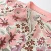 imageHonestBaby Baby Sleep and Play Footed Pajamas Onepiece Sleeper Jumpsuit Zipfront Pjs Organic CottonPainted Floral Pink