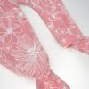 imageHonestBaby Baby Sleep and Play Footed Pajamas Onepiece Sleeper Jumpsuit Zipfront Pjs Organic CottonSketchy Floral Pink