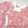 imageHonestBaby Baby Sleep and Play Footed Pajamas Onepiece Sleeper Jumpsuit Zipfront Pjs Organic CottonSketchy Floral Pink