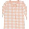 imageHonestBaby Baby Celebration NonSlip Footed Pajamas OnePiece Sleeper ZipFront Pjs 100 Organic Cotton2pack Fair Isle Ivory Pink
