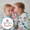 imageHonestBaby Baby Celebration NonSlip Footed Pajamas OnePiece Sleeper ZipFront Pjs 100 Organic Cotton2pack Feelin Pine