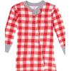 imageHonestBaby Baby Celebration NonSlip Footed Pajamas OnePiece Sleeper ZipFront Pjs 100 Organic Cotton2pack Feelin Pine