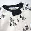 imageHonestBaby Baby Celebration NonSlip Footed Pajamas OnePiece Sleeper ZipFront Pjs 100 Organic Cotton2pack Holiday Tartan