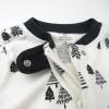imageHonestBaby Baby Celebration NonSlip Footed Pajamas OnePiece Sleeper ZipFront Pjs 100 Organic Cotton2pack Holiday Tartan