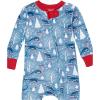 imageHonestBaby Baby Celebration NonSlip Footed Pajamas OnePiece Sleeper ZipFront Pjs 100 Organic Cotton2pack Roarin Rex