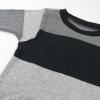 imageHonestBaby 2Piece Pajamas Sleepwear PJs 100 Organic Cotton for Infant Baby and Toddler BoyBold Stripe Gray Ombre