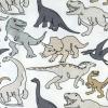 imageHonestBaby 2Piece Pajamas Sleepwear PJs 100 Organic Cotton for Infant Baby and Toddler BoyDino Mite