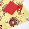 imageHonestBaby 2Piece Pajamas Sleepwear PJs 100 Organic Cotton for Infant Baby and Toddler BoyFast Food Frenzy