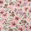 imageHonestBaby Baby Boys 2Piece Pajamas Sleepwear PJs 100 Organic Cotton for Infant Baby and Toddler Boy UnisexPainted Floral Pink
