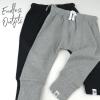 imageHonestBaby Multipack Honest Pants Joggers Pull on 100 Organic Cotton for Infant Baby and Toddler Boys Girls UnisexHeather Gray  Black