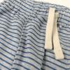 imageHonestBaby Multipack Honest Pants Joggers Pull on 100 Organic Cotton for Infant Baby and Toddler Boys Girls UnisexMicro Stripe Blue Heather