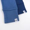 imageHonestBaby Multipack Honest Pants Joggers Pull on 100 Organic Cotton for Infant Baby and Toddler Boys Girls UnisexOmbre Blues
