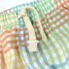 imageHonestBaby Multipack Honest Pants Joggers Pull on 100 Organic Cotton for Infant Baby and Toddler Boys Girls UnisexSeersucker Plaid Cornflower