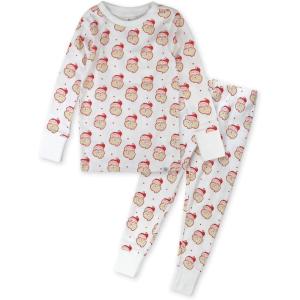 imageHonestBaby Baby Boys 2Piece Pajamas Sleepwear PJs 100 Organic Cotton for Infant Baby and Toddler Boy UnisexHohoho