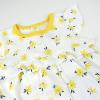 imageHonestBaby Multipack Short Romper Sets and Dresses 100 Organic Cotton for Infant Baby ToddlerBaby Daisy White