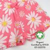 imageHonestBaby Multipack Short Romper Sets and Dresses 100 Organic Cotton for Infant Baby ToddlerJumbo Daisy Pink