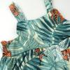 imageHonestBaby Multipack Short Romper Sets and Dresses 100 Organic Cotton for Infant Baby ToddlerTiger Time