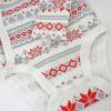 imageHonestBaby Baby Long Sleeve SideSnap Organic Cotton Kimono Bodysuits 3 PackJumbo Fair Isle