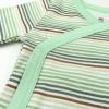 imageHonestBaby Baby Long Sleeve SideSnap Organic Cotton Kimono Bodysuits 3 PackRetro Ride Almond