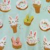 imageHonestBaby 2Piece Pajamas Sleepwear PJs 100 Organic Cotton for Infant Baby and Toddler Boys ampamp Girls UnisexBakery Bunnies