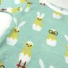 imageHonestBaby 2Piece Pajamas Sleepwear PJs 100 Organic Cotton for Infant Baby and Toddler Boys ampamp Girls UnisexHatch Mint