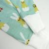 imageHonestBaby 2Piece Pajamas Sleepwear PJs 100 Organic Cotton for Infant Baby and Toddler Boys ampamp Girls UnisexHatch Mint